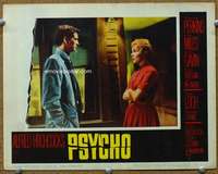 t321 PSYCHO movie lobby card #6 '60 Janet Leigh, Anthony Perkins