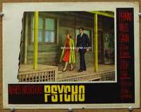t324 PSYCHO movie lobby card #8 '60 Vera Miles, John Gavin, Hitchcock
