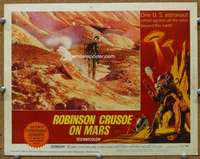 t391 ROBINSON CRUSOE ON MARS movie lobby card #1 '64 Paul Mantee
