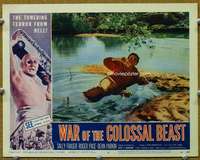 t268 WAR OF THE COLOSSAL BEAST movie lobby card #6 '58 Bert I. Gordon