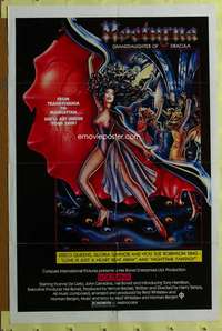 t726 NOCTURNA one-sheet movie poster '79 disco granddaughter of Dracula!