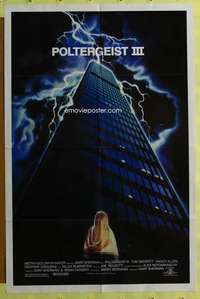 t736 POLTERGEIST 3 one-sheet movie poster '88 Tom Skerritt, Nancy Allen