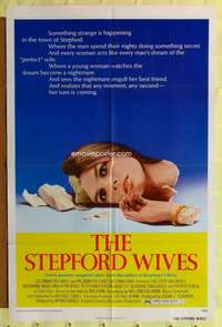 t778 STEPFORD WIVES one-sheet movie poster '75 Katharine Ross, cool image!