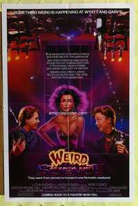t820 WEIRD SCIENCE advance one-sheet movie poster '85 sexy Kelly LeBrock!