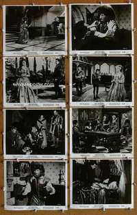 z074 BEAUTY & THE BEAST 15 8x10 movie stills '62 Mark Damon, Joyce Taylor
