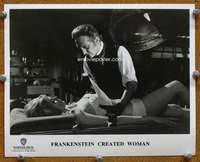 z572 FRANKENSTEIN CREATED WOMAN 8x10 movie still R94 Peter Cushing