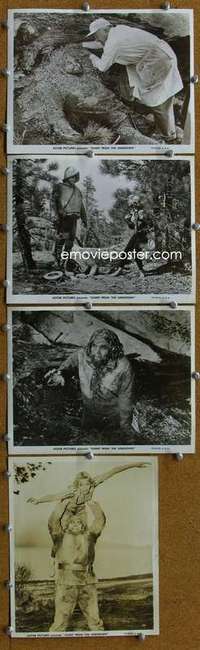 z386 GIANT FROM THE UNKNOWN 4 8x10 movie stills '58 creeping terror!