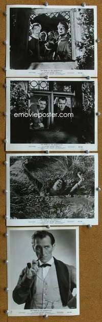 z187 HOUND OF THE BASKERVILLES 9 8x10 movie stills '59 Cushing