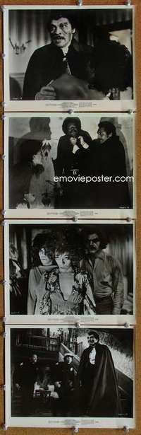 z340 SCREAM BLACULA SCREAM 5 8x10 movie stills '73 William Marshall