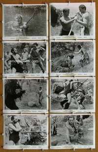 z104 TEENAGE CAVEMAN 13 8x10 movie stills '58 sexy prehistoric image!