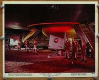 z010 FORBIDDEN PLANET EngUS color 8x10 movie still #2 '56 by ship!