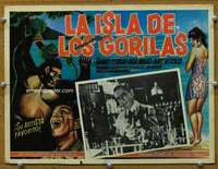 w150 BELA LUGOSI MEETS A BROOKLYN GORILLA Mexican movie lobby card '52