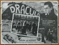 w158 DRACULA Mexican movie lobby card R60s Bela Lugosi classic!