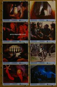a061 KRULL 8 8x10 mini movie lobby cards '83 cool sci-fi scenes!