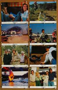 a077 RACE WITH THE DEVIL 8 color 8x10 movie stills '75 Peter Fonda