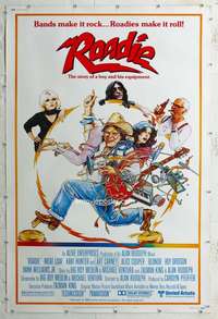 c161 ROADIE style B Forty by Sixty movie poster '80 Meat Loaf, Alice Cooper
