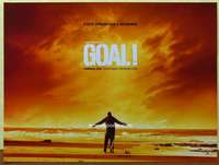 c187 GOAL DS teaser British quad movie poster '05 Cannon, soccer!