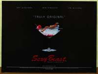 c212 SEXY BEAST DS British quad movie poster '00 great artwork image!