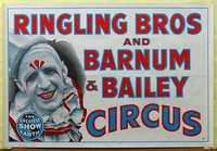 c030 RINGLING BROS & BARNUM & BAILEY CIRCUS one-sheet movie poster '30s
