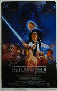 c133 RETURN OF THE JEDI mini movie standee '83 George Lucas