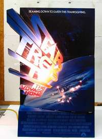 c135 STAR TREK 4 movie standee '86 Leonard Nimoy, Shatner