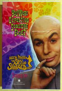 d068 AUSTIN POWERS: THE SPY WHO SHAGGED ME DS teaser 27x41 one-sheet movie poster '99 DrEvil