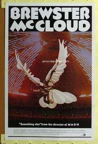 d094 BREWSTER McCLOUD style B 27x41 one-sheet movie poster '71 Robert Altman