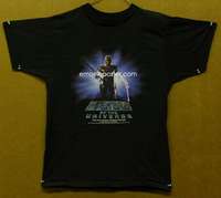 d018 MASTERS OF THE UNIVERSE M black Special Promotional Movie T-Shirt '87 He-Man!