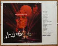 f049 APOCALYPSE NOW half-sheet movie poster '79 Marlon Brando, Coppola