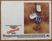 f112 CATCH 22 half-sheet movie poster '70 Mike Nichols, Joseph Heller