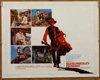 f121 CHARRO half-sheet movie poster '69 a different kind of Elvis Presley!