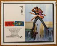 f132 COAST TO COAST half-sheet movie poster '80 Robert Blake, trucking!