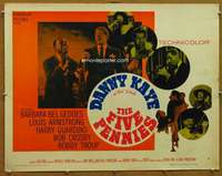 f196 FIVE PENNIES half-sheet movie poster '59 Danny Kaye, Louis Armstrong