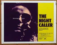 f366 NIGHT CALLER half-sheet movie poster '75 Jean-Paul Belmondo