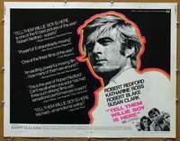 f481 TELL THEM WILLIE BOY IS HERE half-sheet movie poster '70 Redford