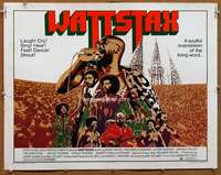 f522 WATTSTAX half-sheet movie poster '73 Isaac Hayes, Richard Pryor