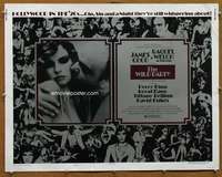 f528 WILD PARTY style B half-sheet movie poster '75 sexy Raquel Welch!