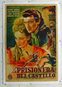 g058 SARABAND FOR DEAD LOVERS linen Argentinean movie poster '48
