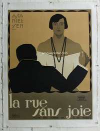 g087 JOYLESS STREET linen French 1980s re-print from Cinematheque Francais