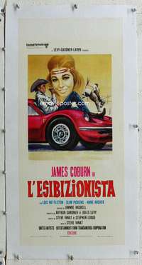 g095 HONKERS linen Italian locandina movie poster '72 James Coburn