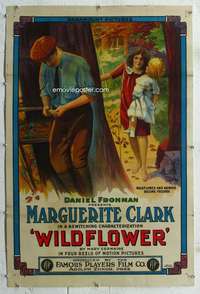 g548 WILDFLOWER linen one-sheet movie poster '14 first Marguerite Clark!