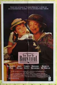 h071 TRIP TO BOUNTIFUL one-sheet movie poster '85 Geraldine Page,De Mornay