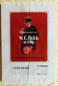 h043 WC FIELDS & ME one-sheet movie poster '76 Rod Steiger, biography!
