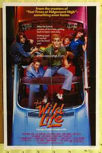 h029 WILD LIFE one-sheet movie poster '84 Lea Thompson, Penn