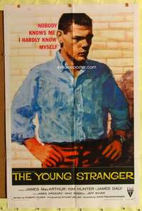 h005 YOUNG STRANGER one-sheet movie poster '57 John Frankenheimer