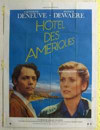 k111 HOTEL DES AMERIQUES French one-panel movie poster '81 Catherine Deneuve
