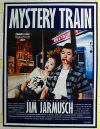 k142 MYSTERY TRAIN French one-panel movie poster '89 Jim Jarmusch, wild!