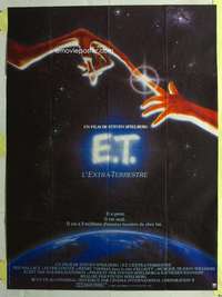 k087 ET French one-panel movie poster '82 Steven Spielberg, John Alvin art!