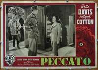 k198 BEYOND THE FOREST Italian photobusta movie poster '49 Bette Davis