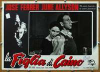 k238 SHRIKE Italian photobusta movie poster '55 Jose Ferrer, Allyson